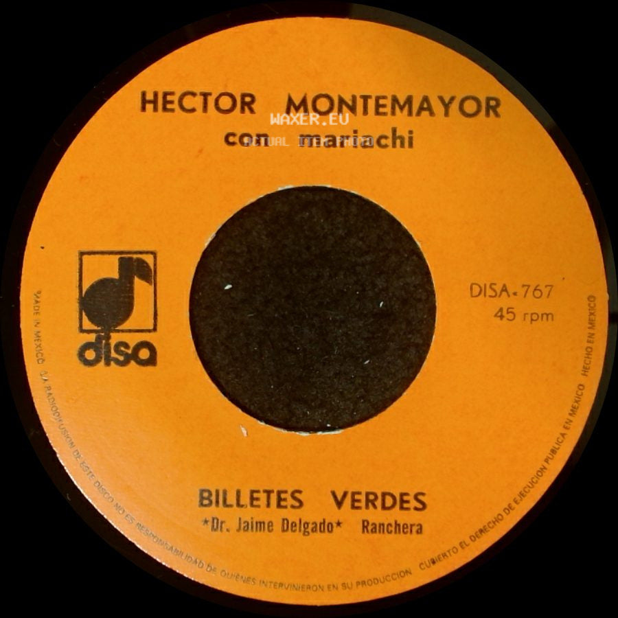 Hector Montemayor Con Mariachi - La Papa / Billetes Verdes side B