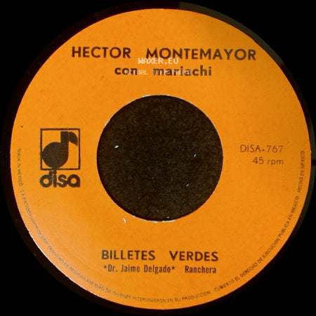 Hector Montemayor Con Mariachi - La Papa / Billetes Verdes side B