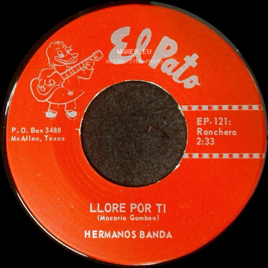 Hermanos Banda - Llore Por Ti / Muy Bonita side A