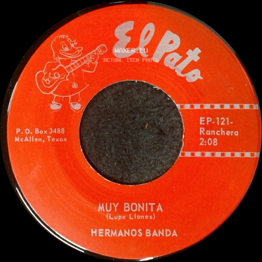 Hermanos Banda - Llore Por Ti / Muy Bonita side B