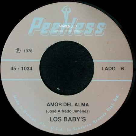 Los Baby's - No Quiero Perderte / Amor Del Alma side B