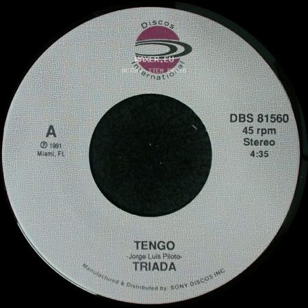 Triada - Tengo / Tengo side B