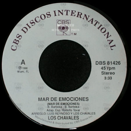 Los Chavales - Mar De Emociones / Ay Amor (Haja Amor) side A