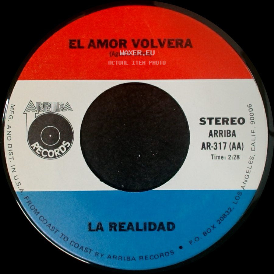 Unknown Artist - El Amor Volvera / Desengaño (Salvador's) side A