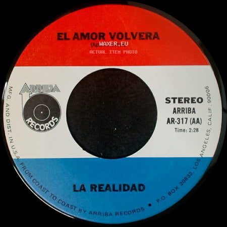 Unknown Artist - El Amor Volvera / Desengaño (Salvador's) side A