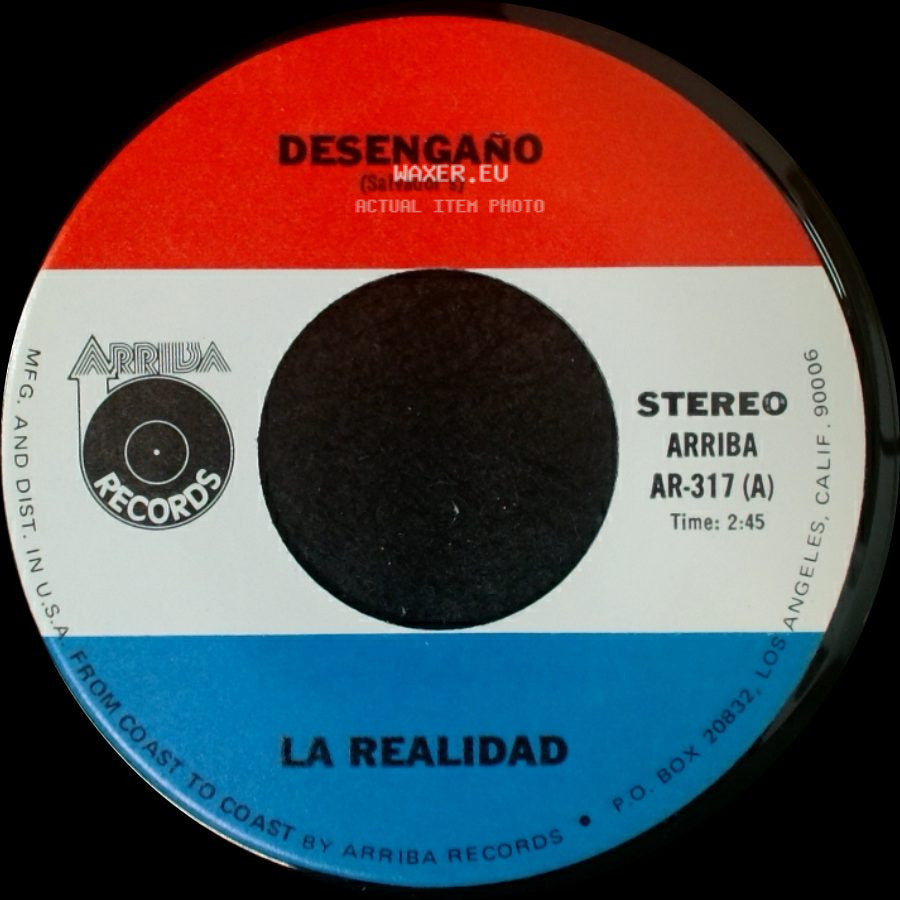 Unknown Artist - El Amor Volvera / Desengaño (Salvador's) side B