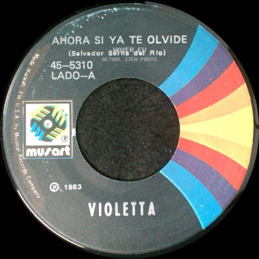 Violetta - Amante Cruel... Amante Infiel / Ahora Si Ya Te Olvide side B