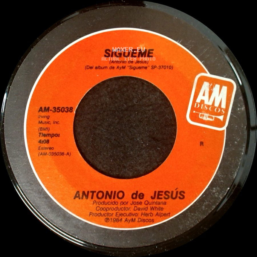 Antonio De Jesús - Sigueme / Olvidare side A