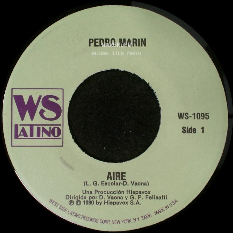 Pedro Marin - Aire / Sha La La La Animate side A