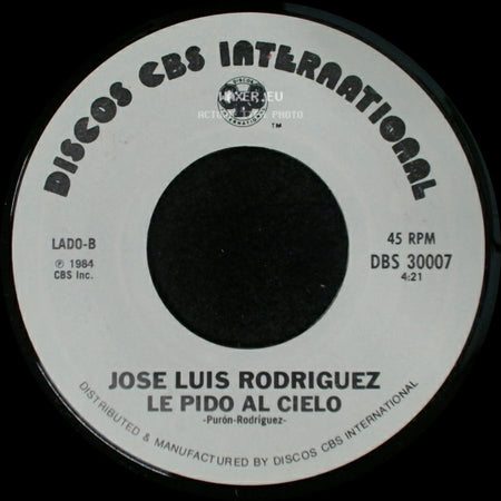 Jose Luis Rodriguez - Le Pido Al Cielo / Voy A Conquistarte side A
