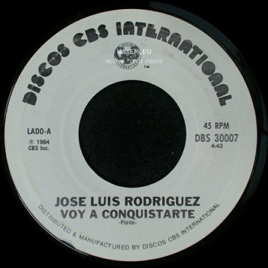 Jose Luis Rodriguez - Le Pido Al Cielo / Voy A Conquistarte side B
