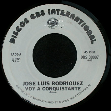 Jose Luis Rodriguez - Le Pido Al Cielo / Voy A Conquistarte side B