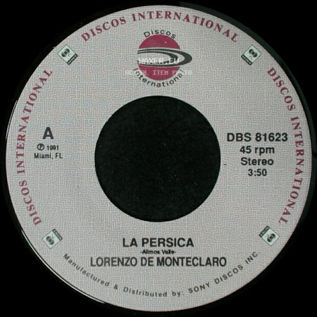 Lorenzo De Monteclaro - La Persica / La Persica side A