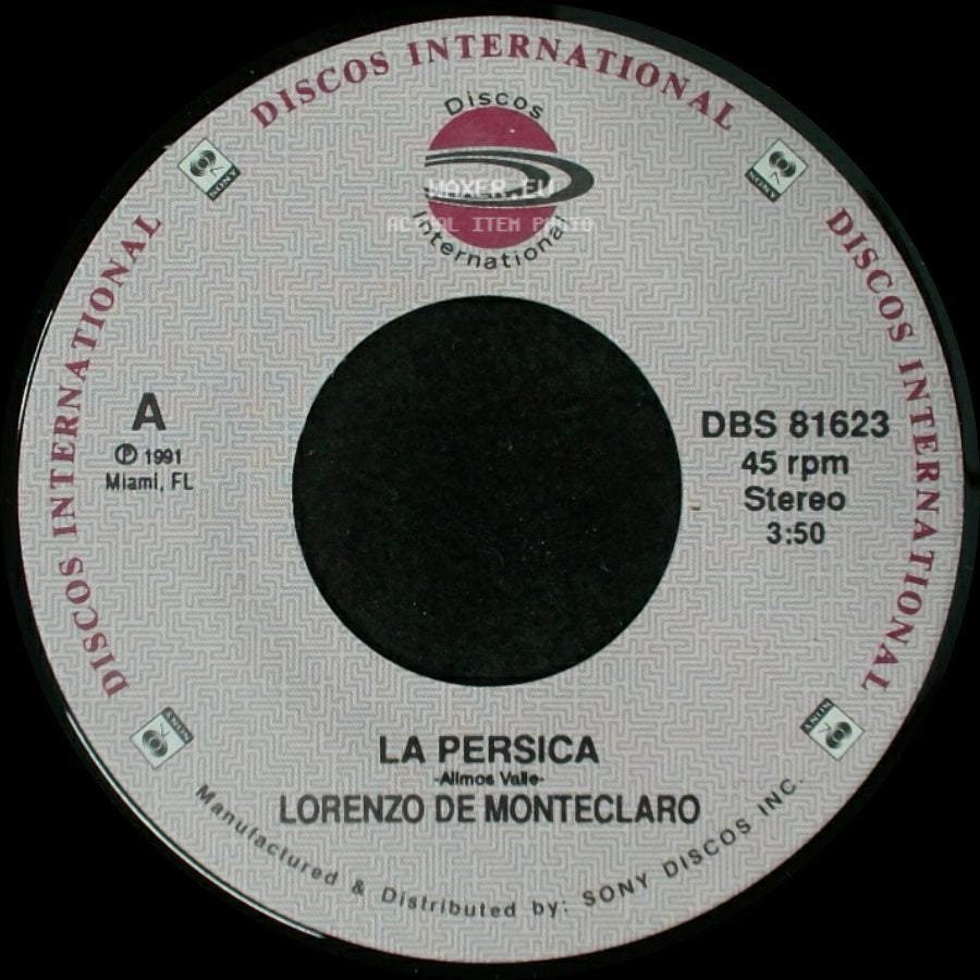 Lorenzo De Monteclaro - La Persica / La Persica side A