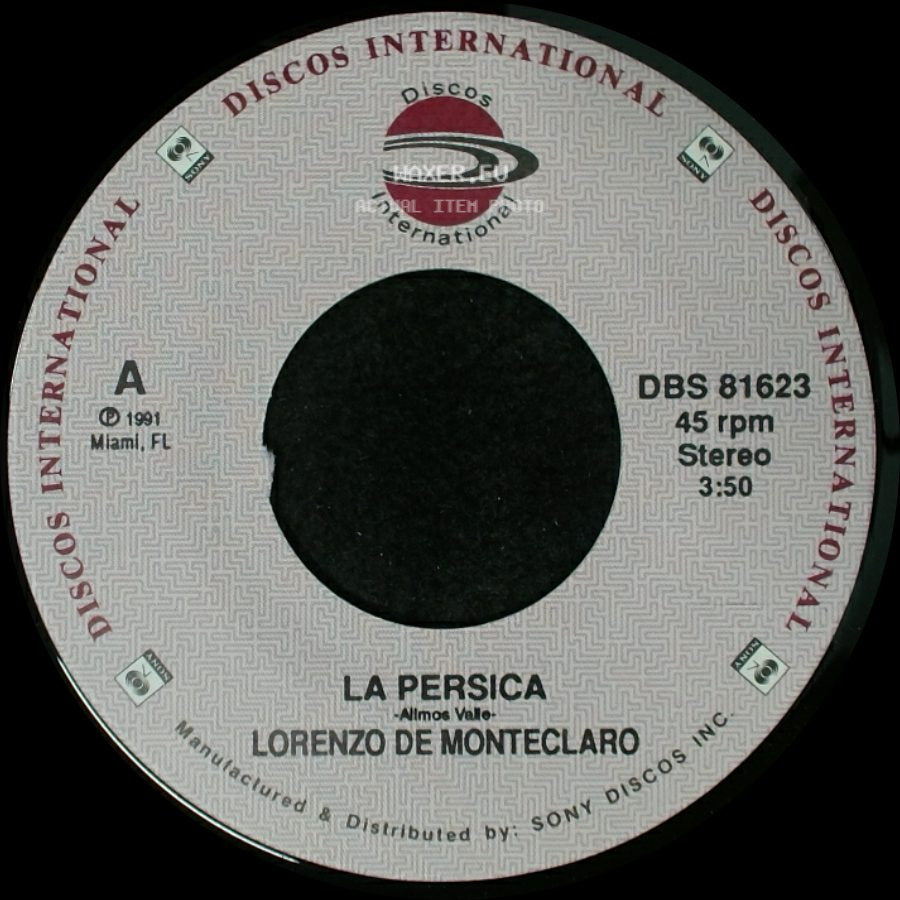 Lorenzo De Monteclaro - La Persica / La Persica side B