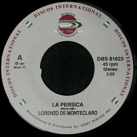 Lorenzo De Monteclaro - La Persica / La Persica side B