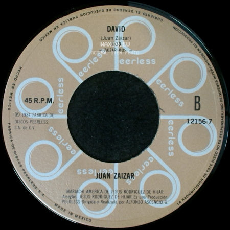 Juan Zaizar - Prisionero / David side B