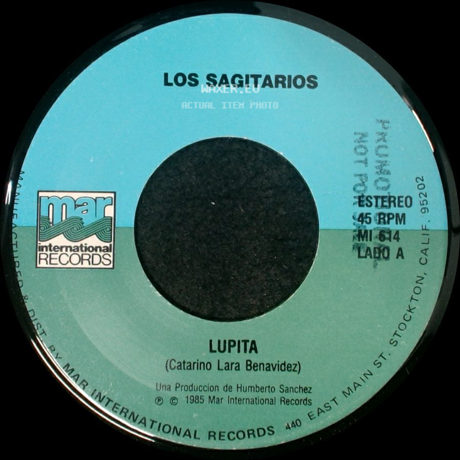 Los Sagitarios - Lupita / Angelica side A