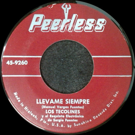 Los Tecolines - Llevame Siempre / Dejame En Paz side A