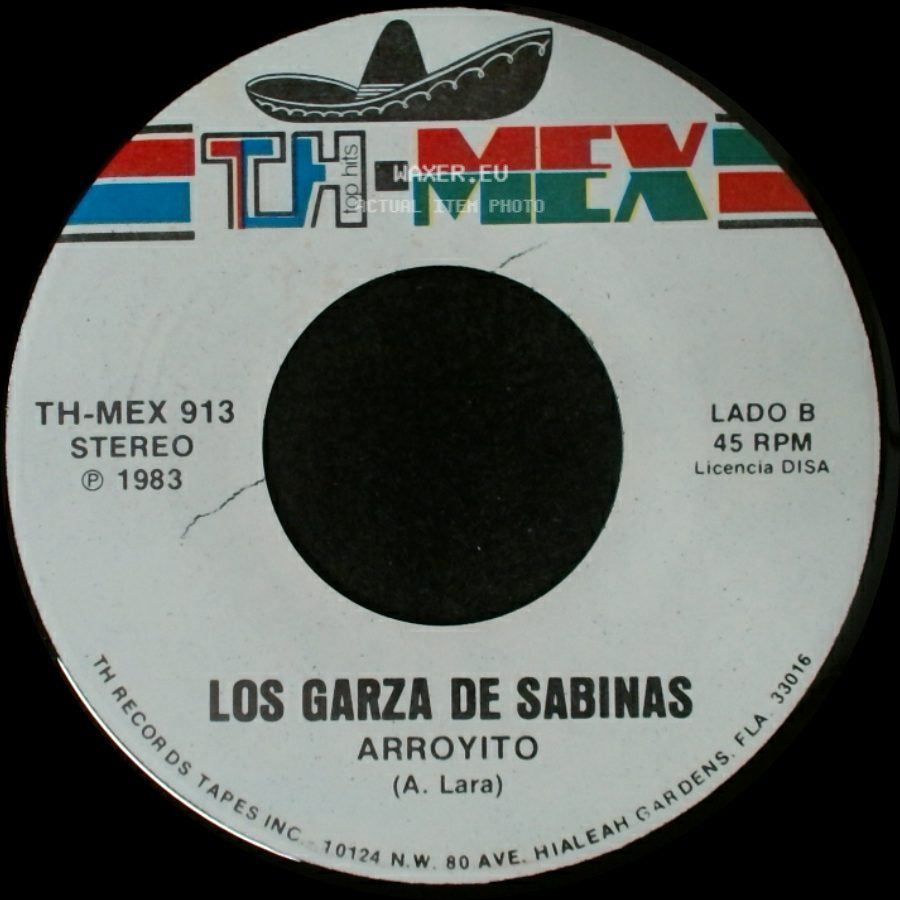 Los Garza De Sabinas - Si Tienes Corazon / Arroyito side B