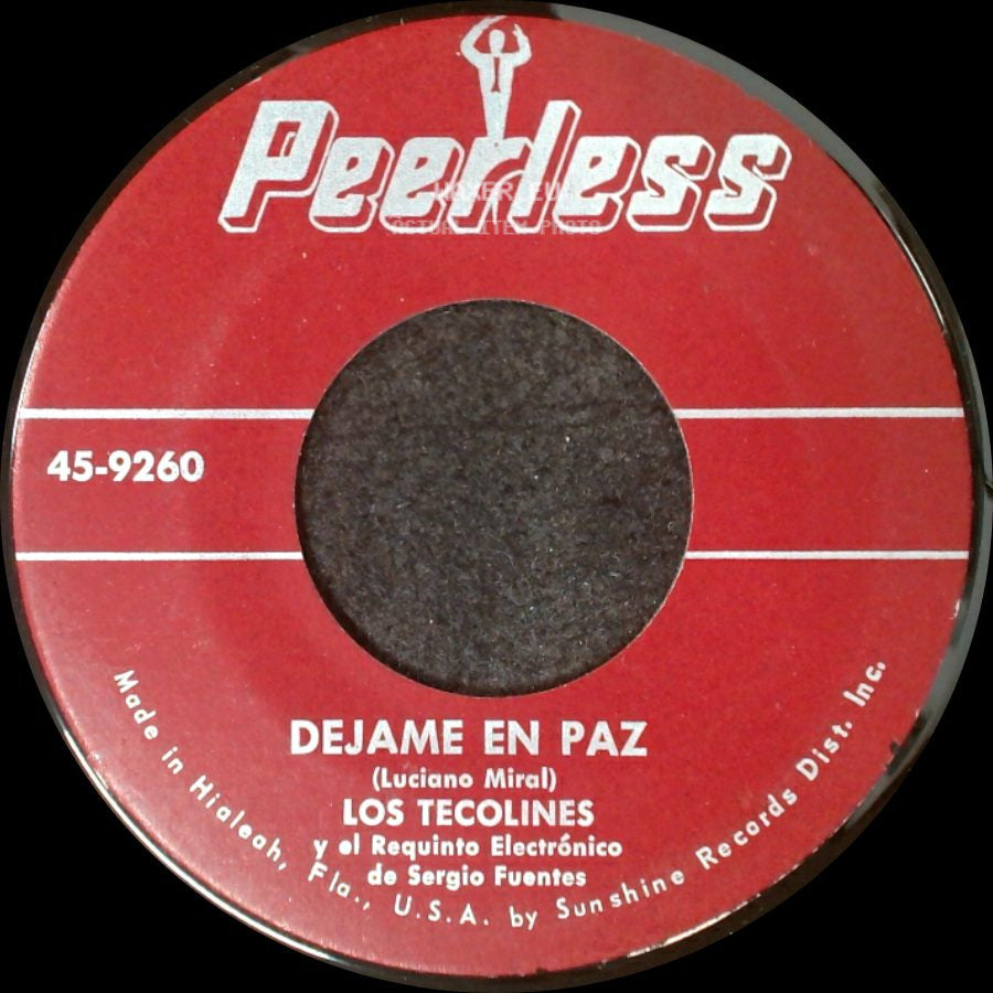 Los Tecolines - Llevame Siempre / Dejame En Paz side B