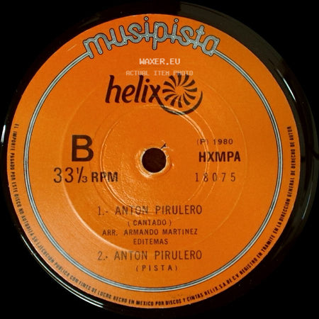 Unknown Artist - Los Instrumentos / Unknown Title B side B