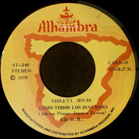 Violeta Rivas - Es Mi Hombre / Como Todos Los Dias Mama side B