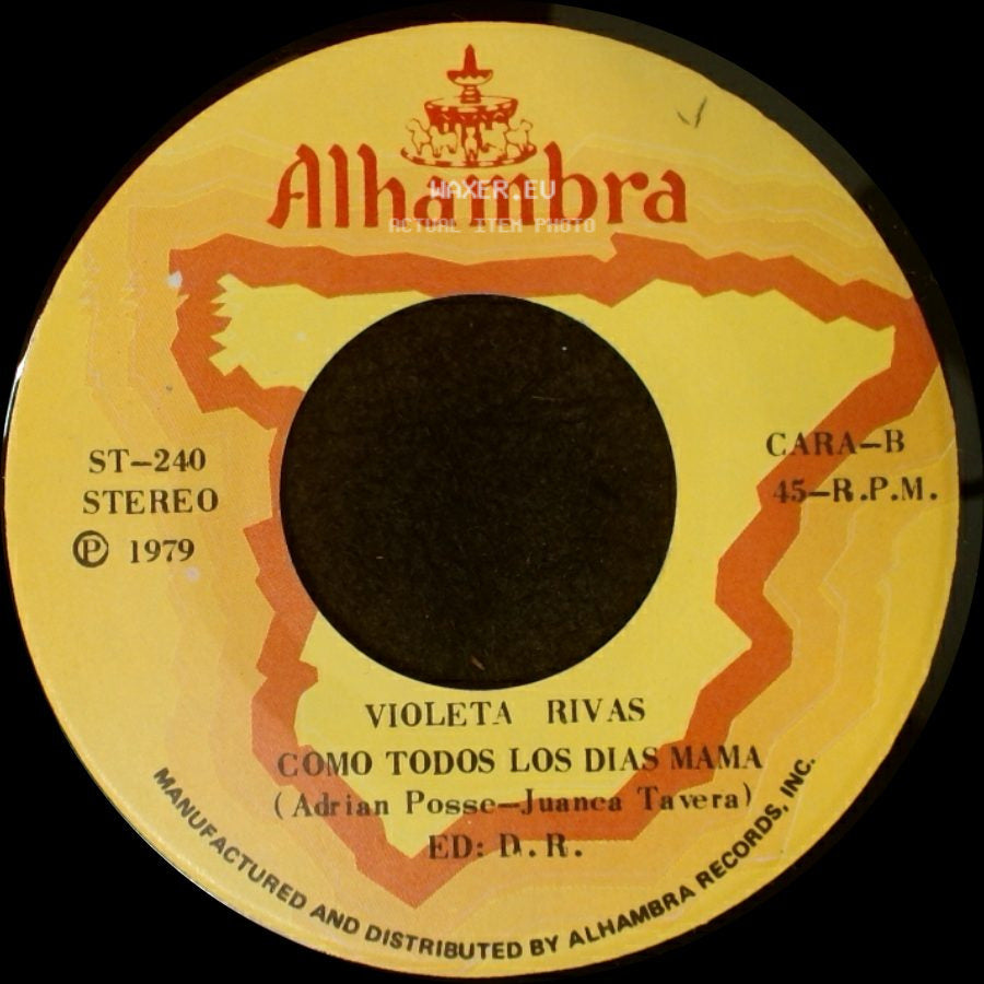 Violeta Rivas - Es Mi Hombre / Como Todos Los Dias Mama side B