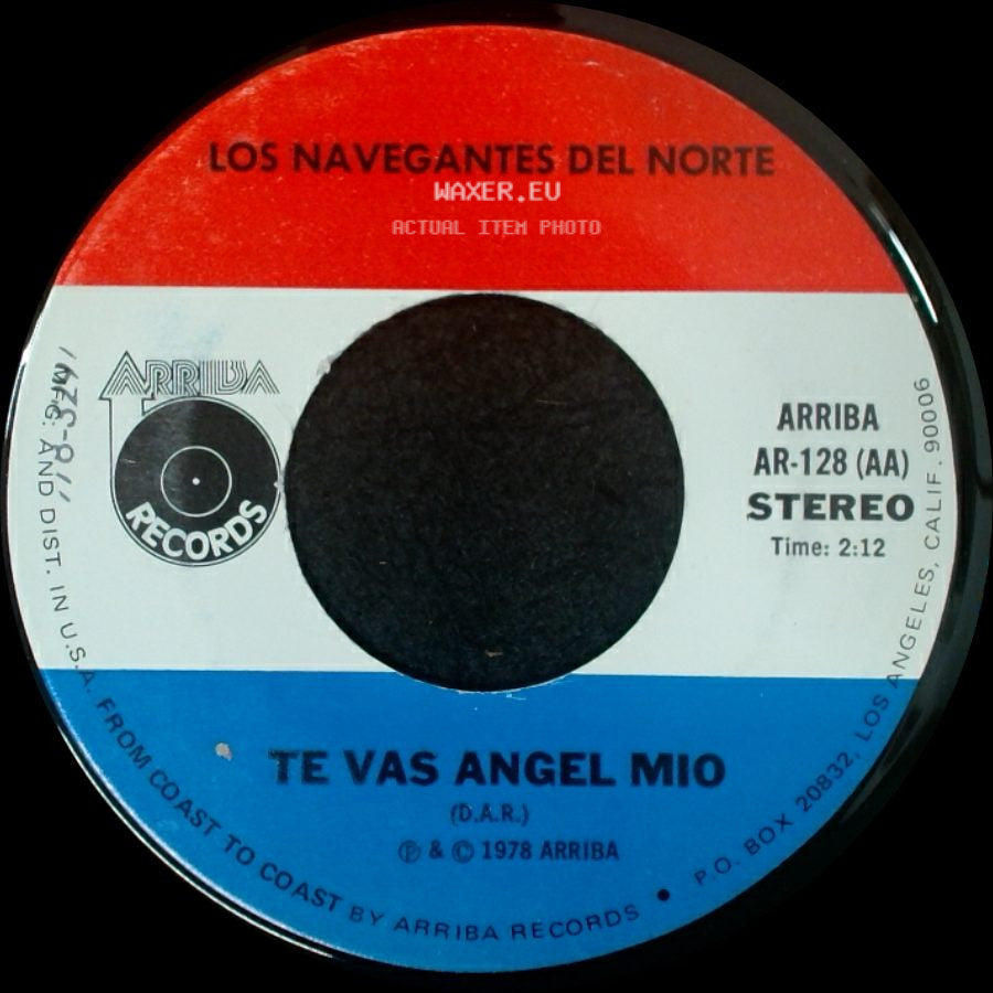 Los Navegantes Del Norte - Mejor Me Voy / Te Vas Angel Mio side B