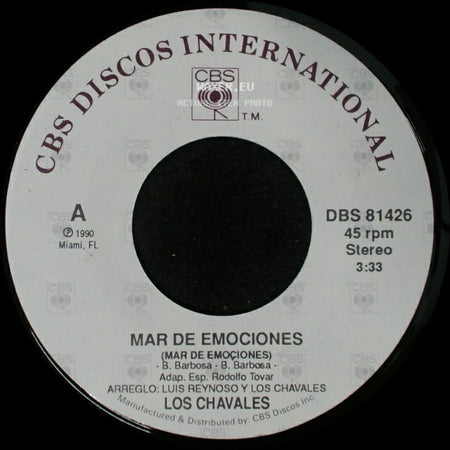 Los Chavales - Mar De Emociones / Ay Amor (Haja Amor) side A