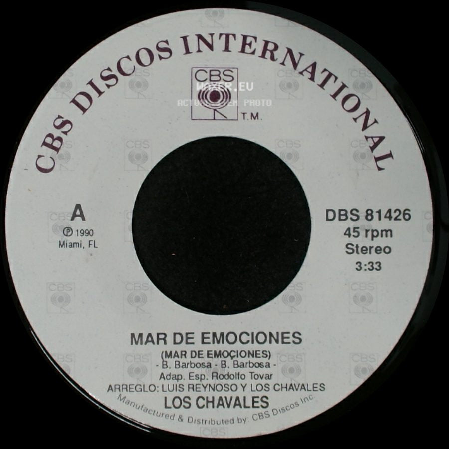 Los Chavales - Mar De Emociones / Ay Amor (Haja Amor) side A
