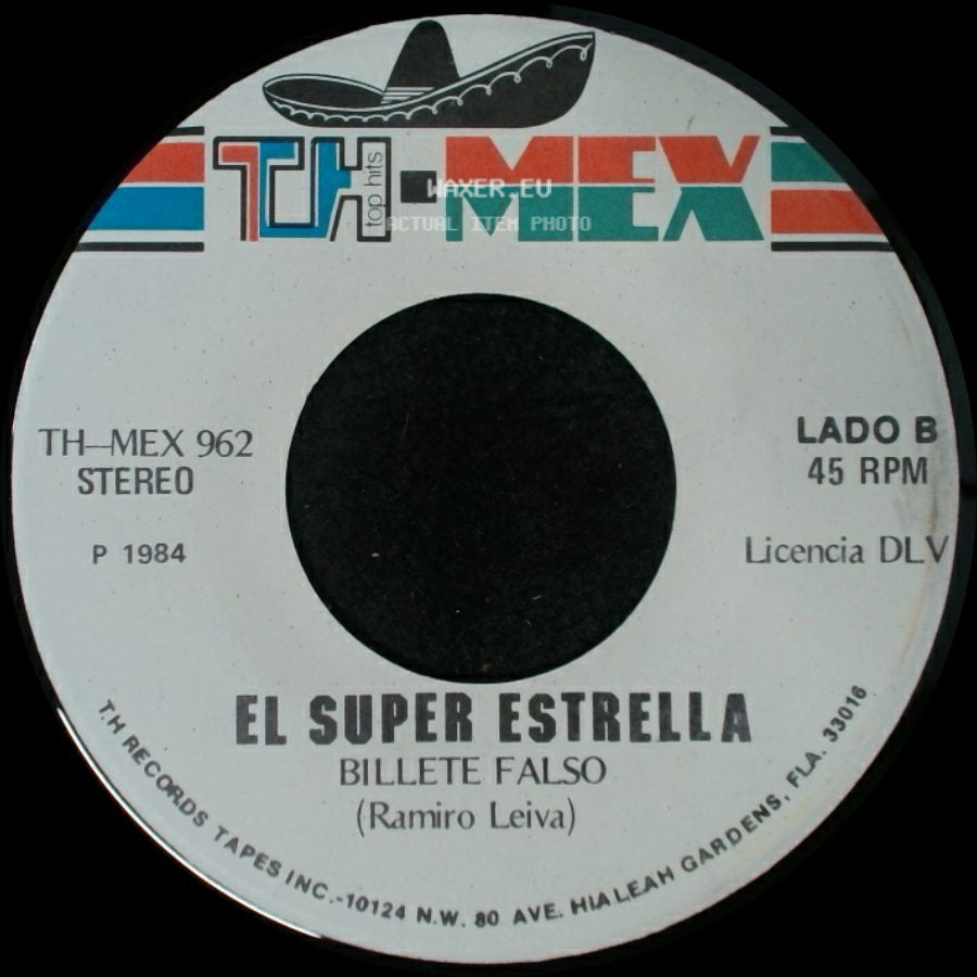 El Super Estrella - Te Parto El Alma / Billete Falso side B