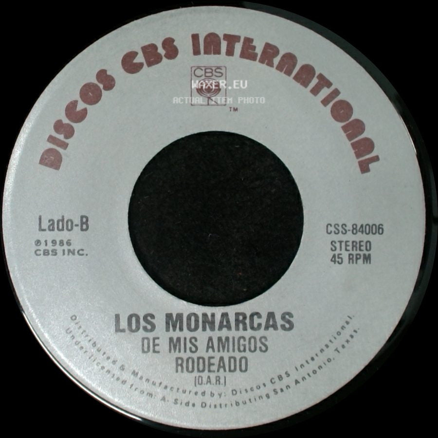 Los Monarcas / Los Monarcas De Mis Amigos - Aquel Beso / Rodeado side B