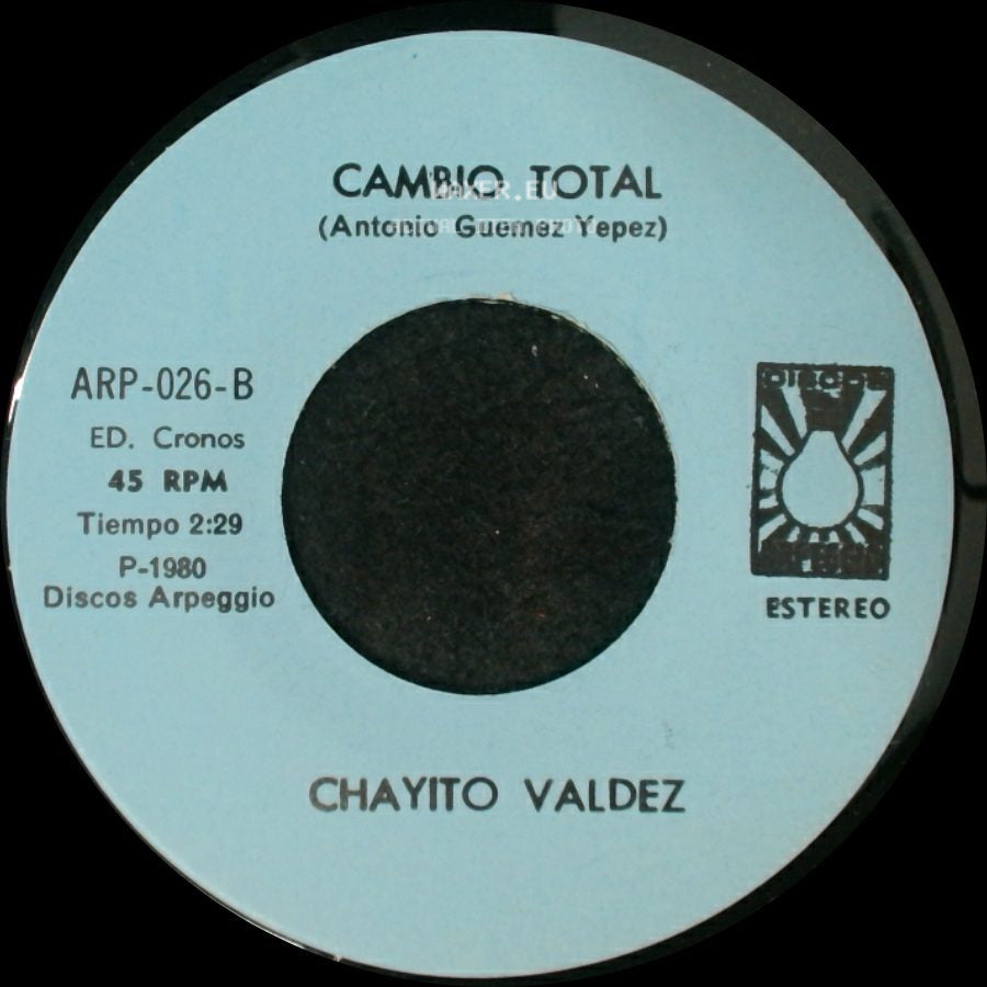 Chayito Valdez - Inocente Paloma / Cambio Total side B