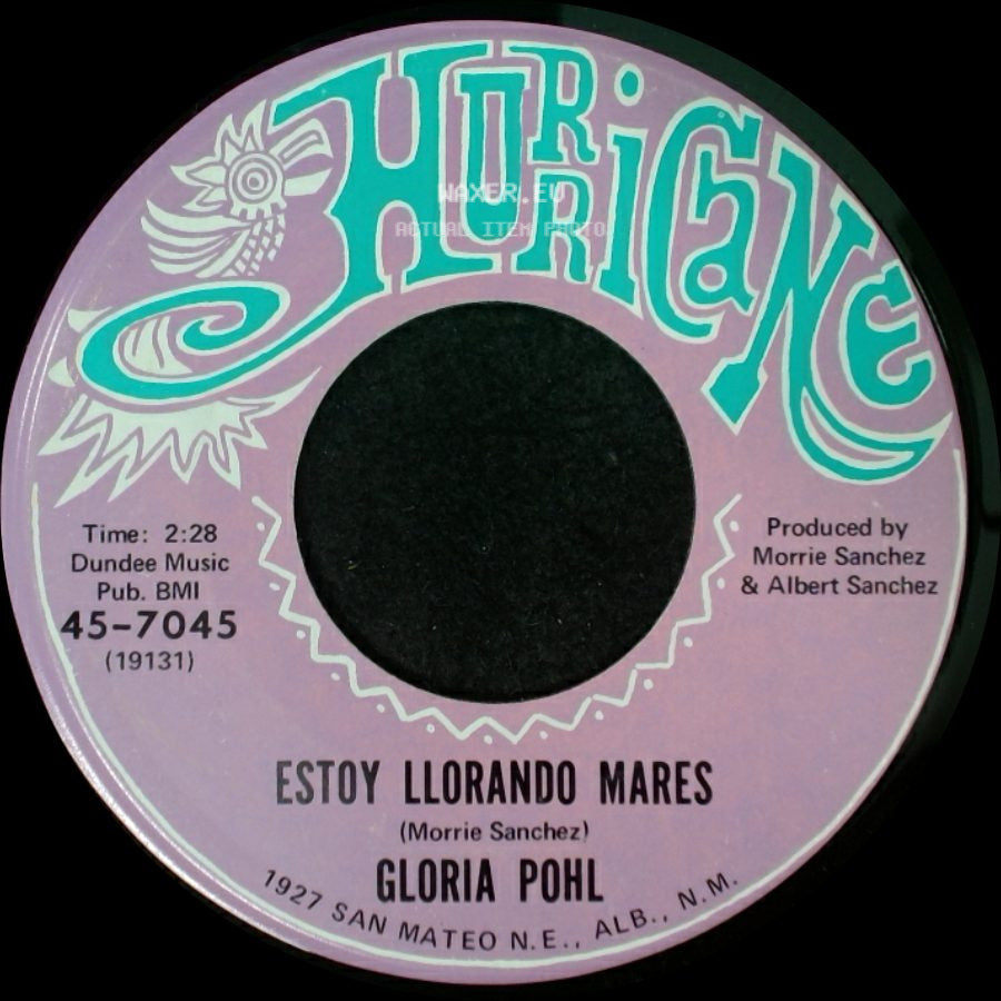 Gloria Pohl - Estoy Llorando Mares / Malas Nuevas side A
