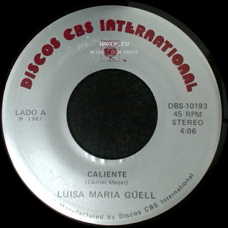 Luisa Maria Güell - Caliente / Pensando En Ti side A