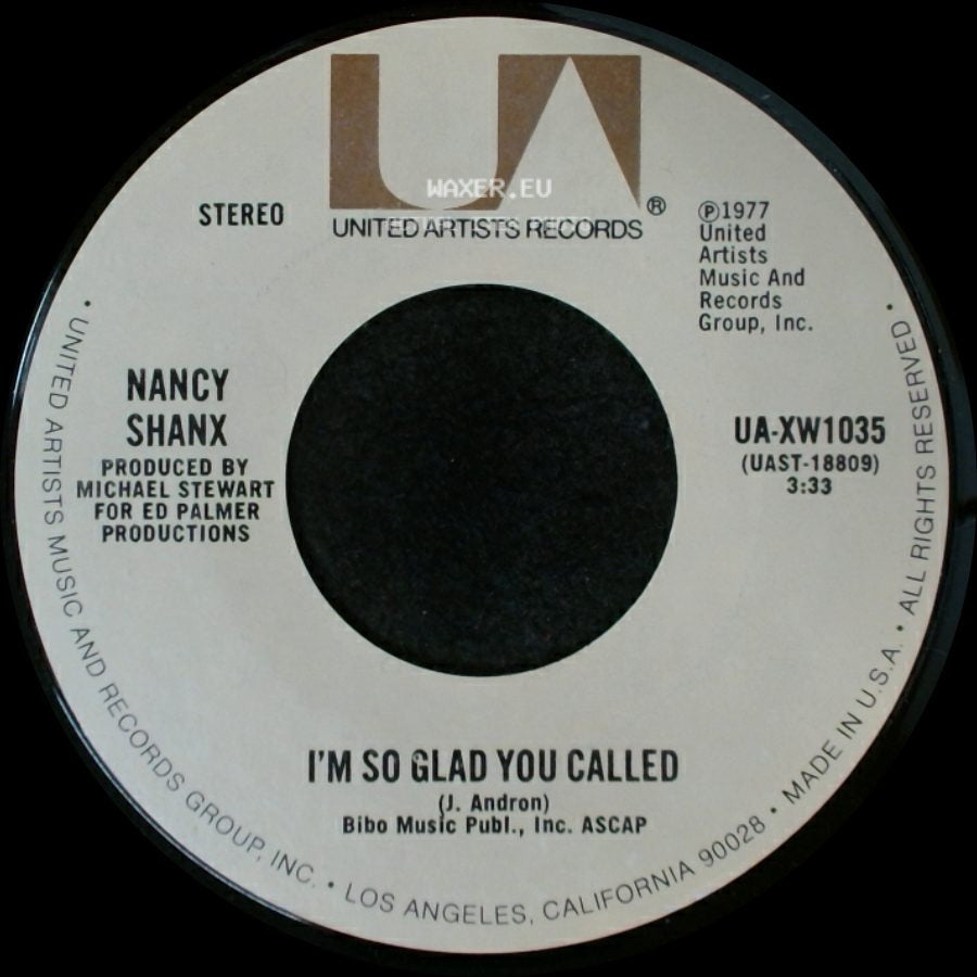 Nancy Shanx - I'm So Glad You Called / Music To My Ears side A