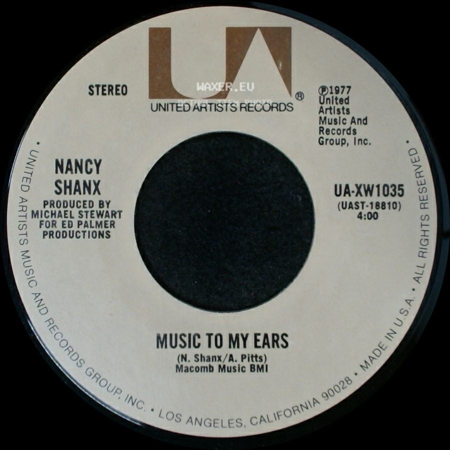 Nancy Shanx - I'm So Glad You Called / Music To My Ears side B