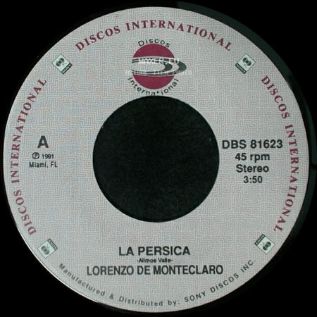 Lorenzo De Monteclaro - La Persica / La Persica side B