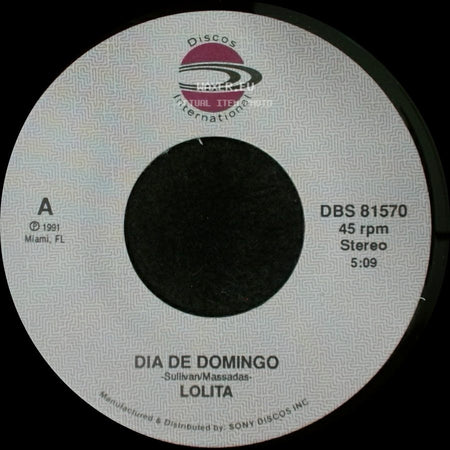 Lolita - Dia De Domingo / Dia De Domingo side A