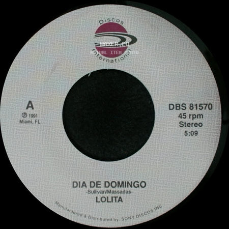 Lolita - Dia De Domingo / Dia De Domingo side B