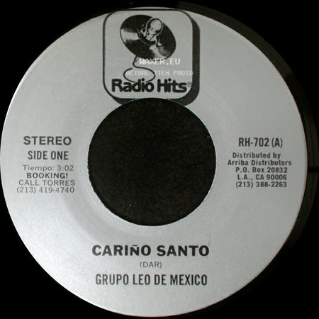 Grupo Leo De Mexico - Cariño Santo / Elia side A