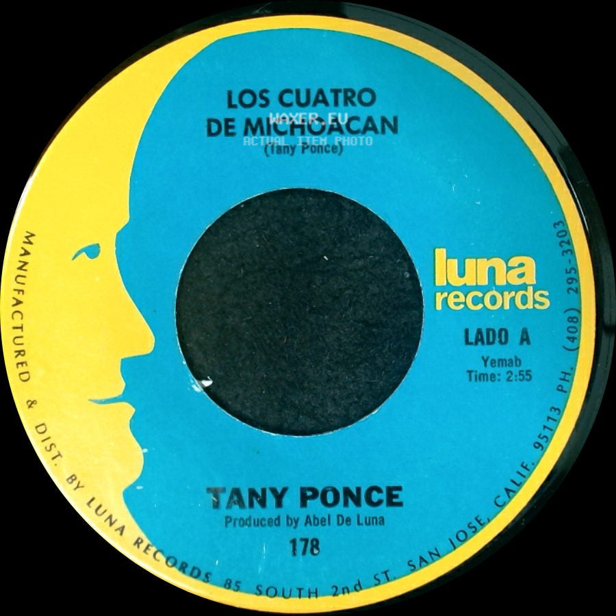 Tany Ponce - Los Cuatro De Michoacan / Este Año En Navidad side A