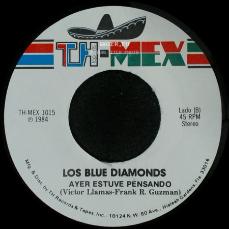 Los Blue Diamonds - Me Buscaras / Ayer Estuve Pensando side B