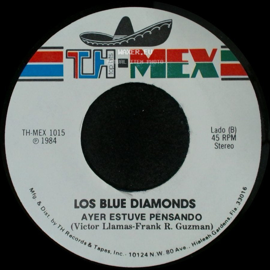 Los Blue Diamonds - Me Buscaras / Ayer Estuve Pensando side B