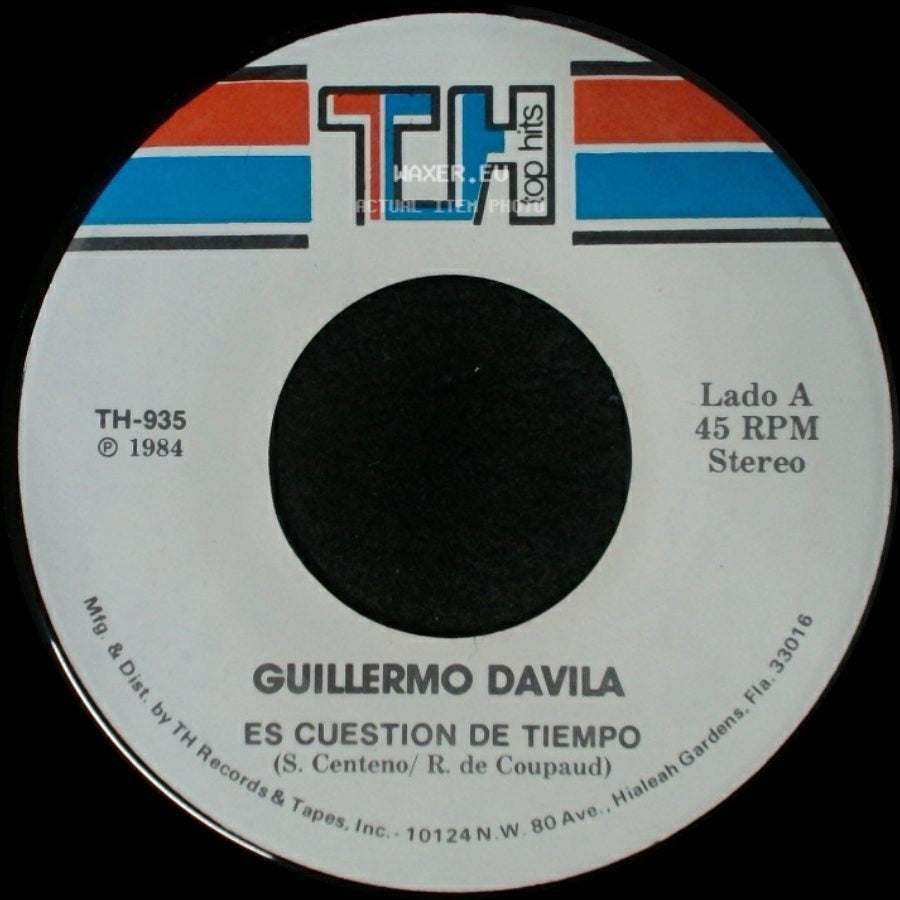 Guillermo Davila - Es Cuestion De Tiempo / Me Faltabas Tu side A