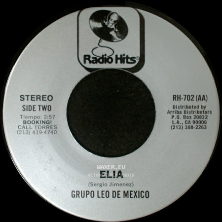 Grupo Leo De Mexico - Cariño Santo / Elia side B