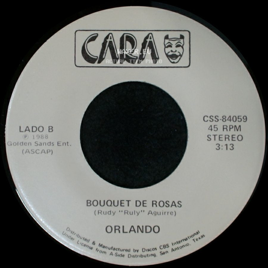 Orlando - El Cielo Que Tu Miras / Bouquet De Rosas side B