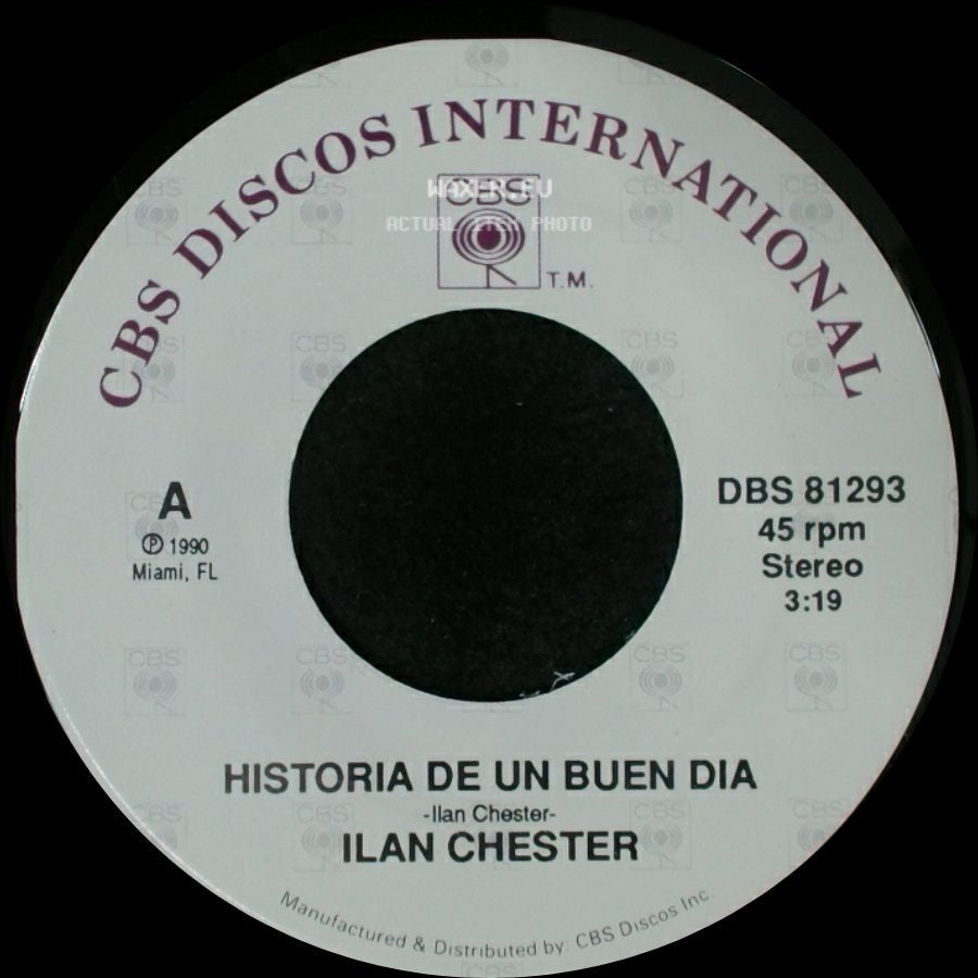 Ilan Chester - Historia De Un Buen Dia / Dimelo side A