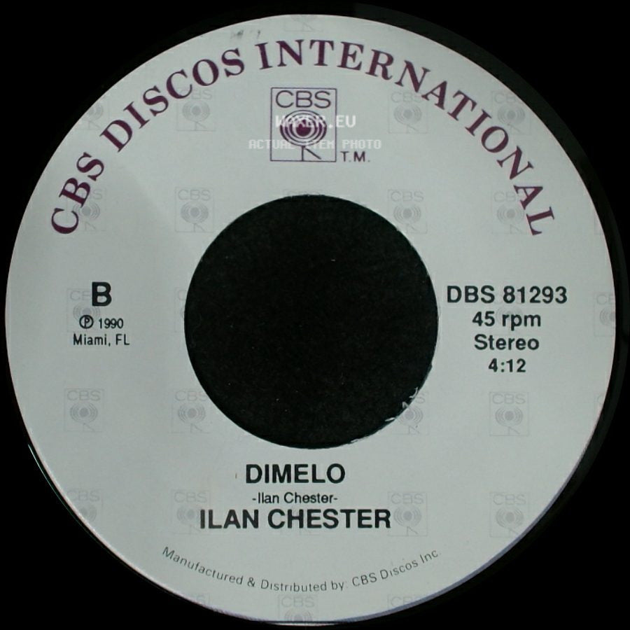 Ilan Chester - Historia De Un Buen Dia / Dimelo side B
